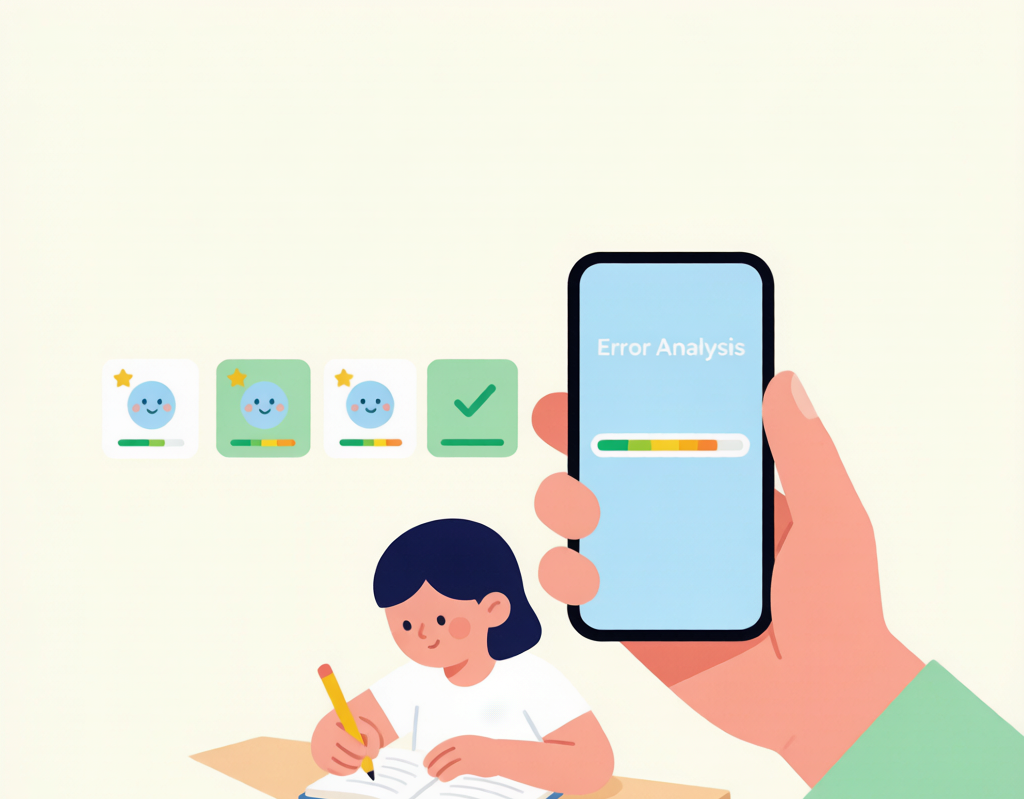 多道错题综合分析工具 横评