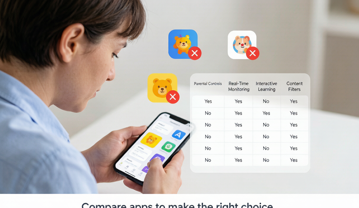 封面:五款错题工具 App 图标并列在手机屏幕上,旁边用放大镜指向"多题归因"功能,表达横评视角